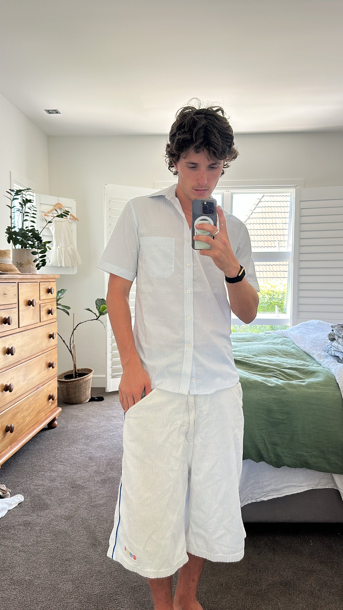 Tidy Summer Button Up