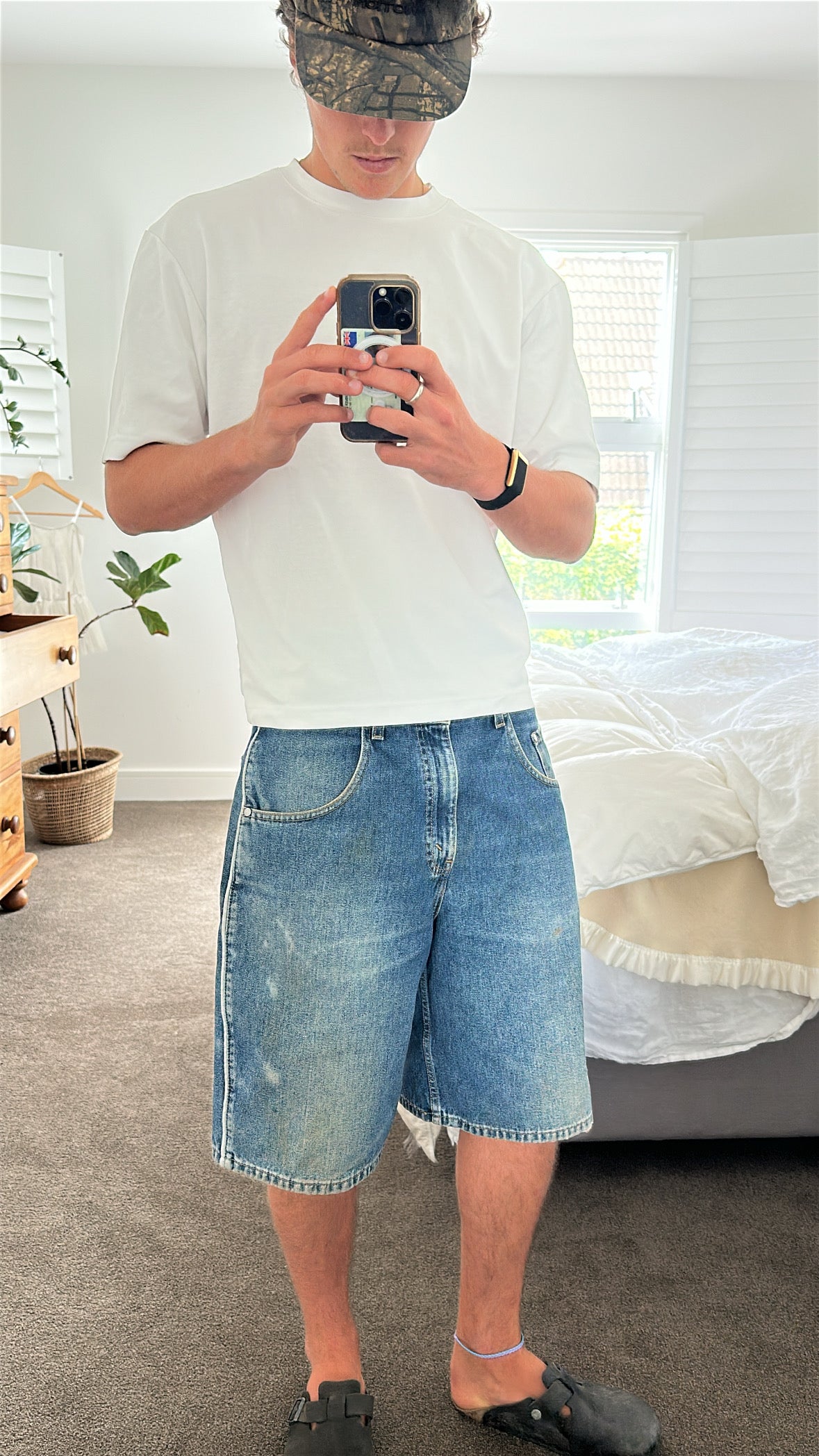 90s Baggy Silver Tab Jorts
