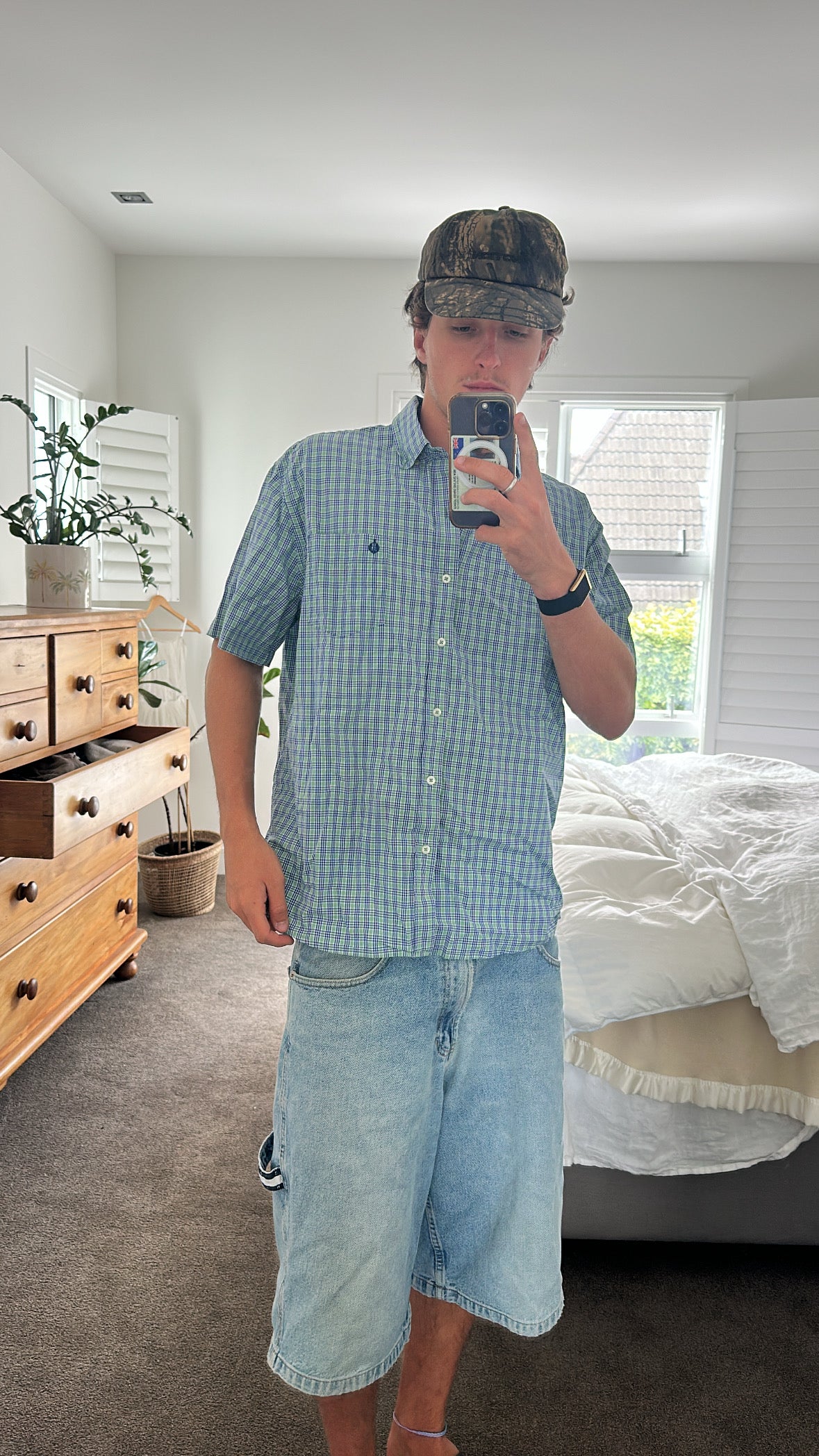 Boxy Summer Button Up