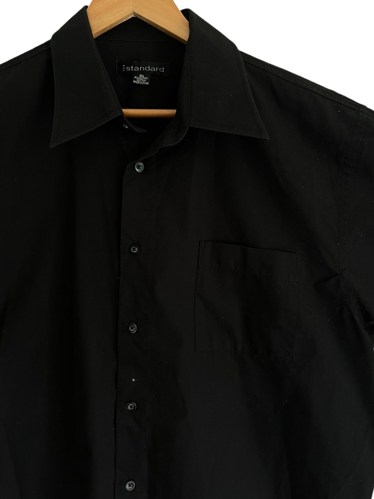 Blank Pocket Oversized Button Up