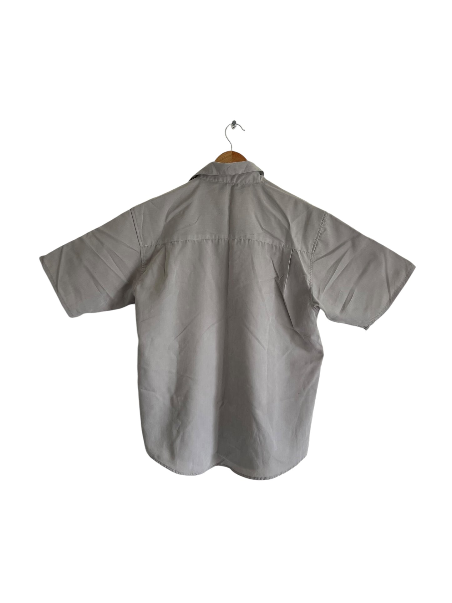 Grey Relaxed Button Up