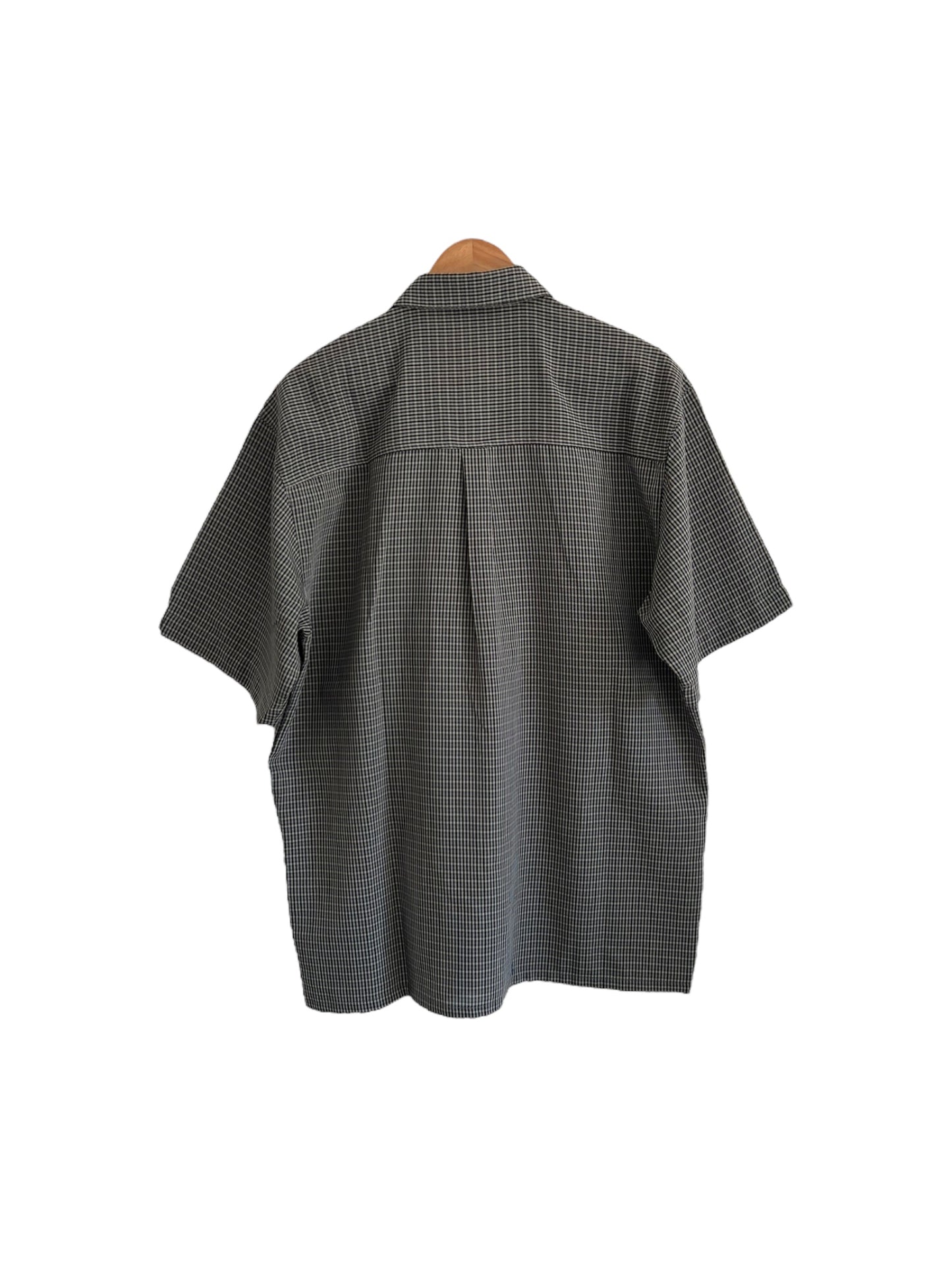 Dark Embroid Button Up