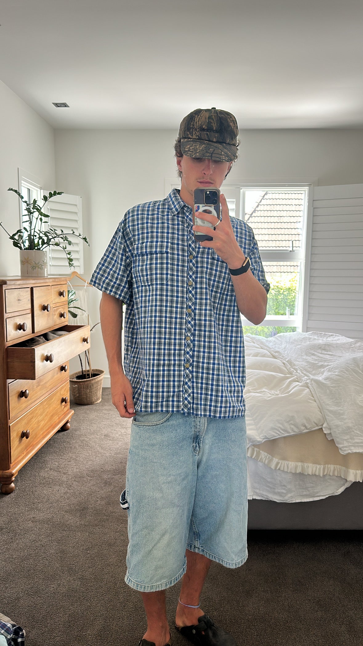 U.S. Expedition Boxy Double Pocket Button Up