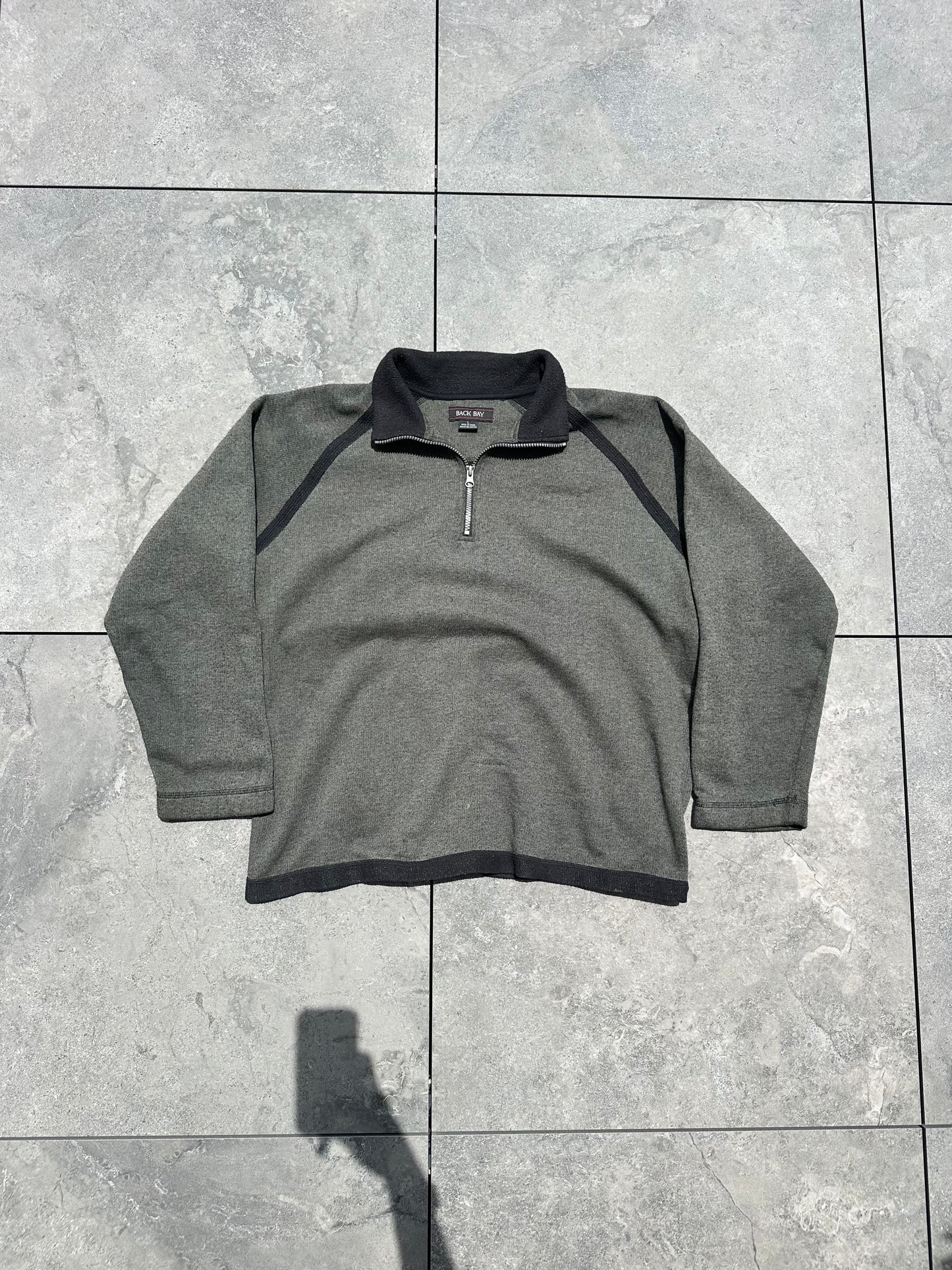 Vintage Boxy Quarter Zip Jersey