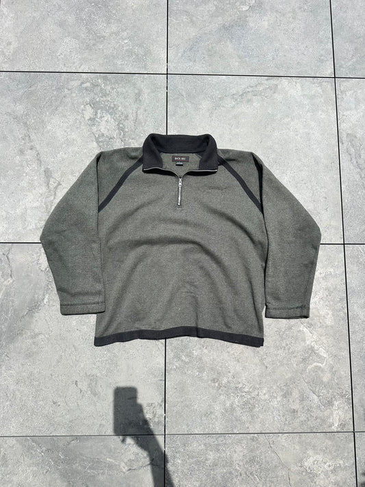 Vintage Boxy Quarter Zip Jersey