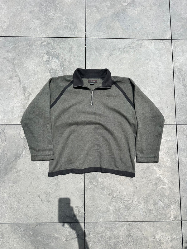 Vintage Boxy Quarter Zip Jersey