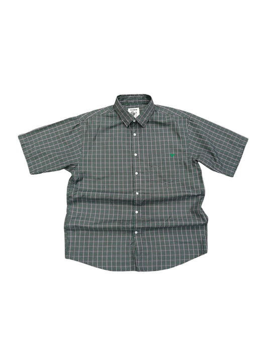 Boxy Embroidered Summer Button Up