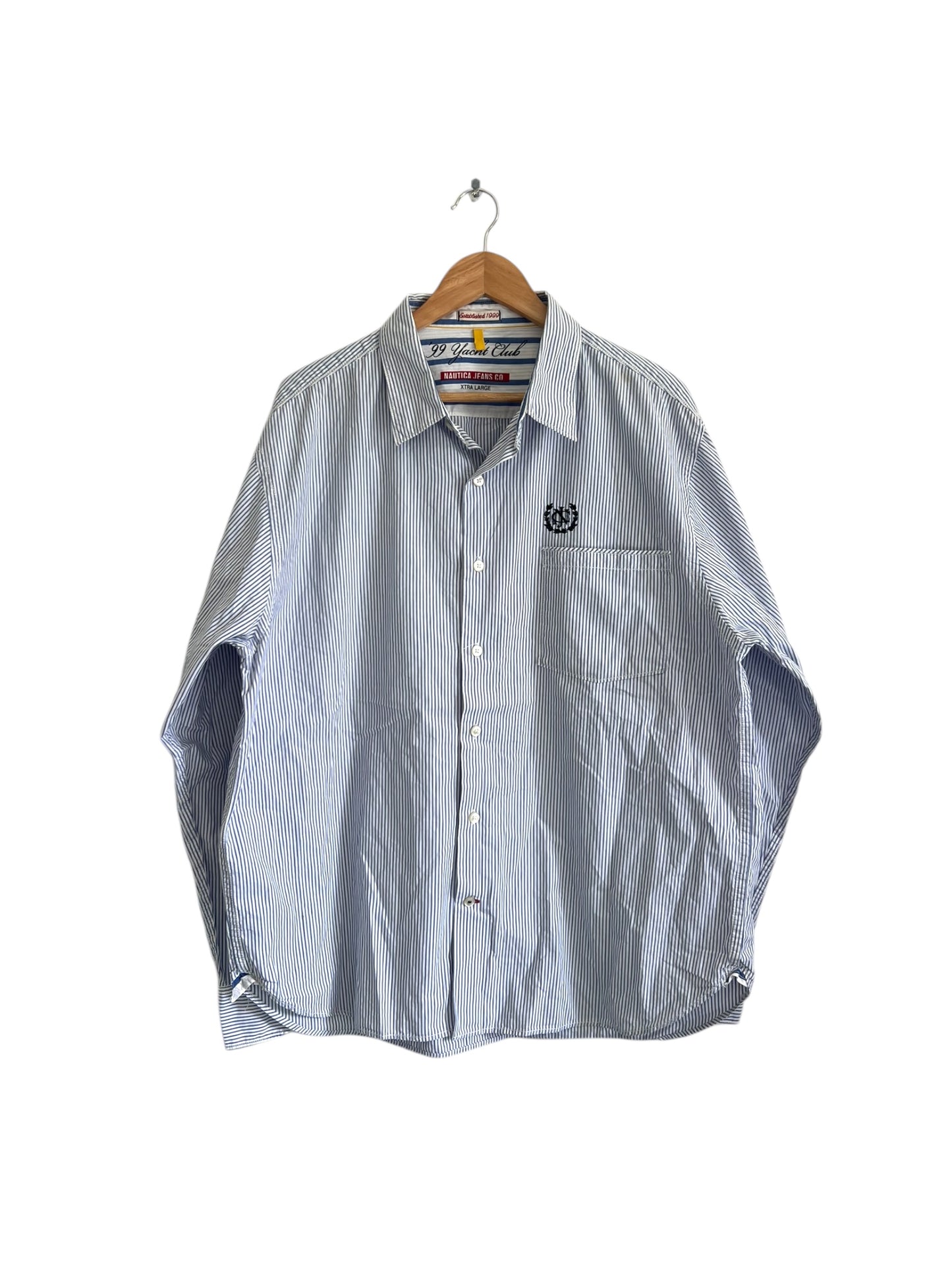 Tidy Nautica Oversized Button Up