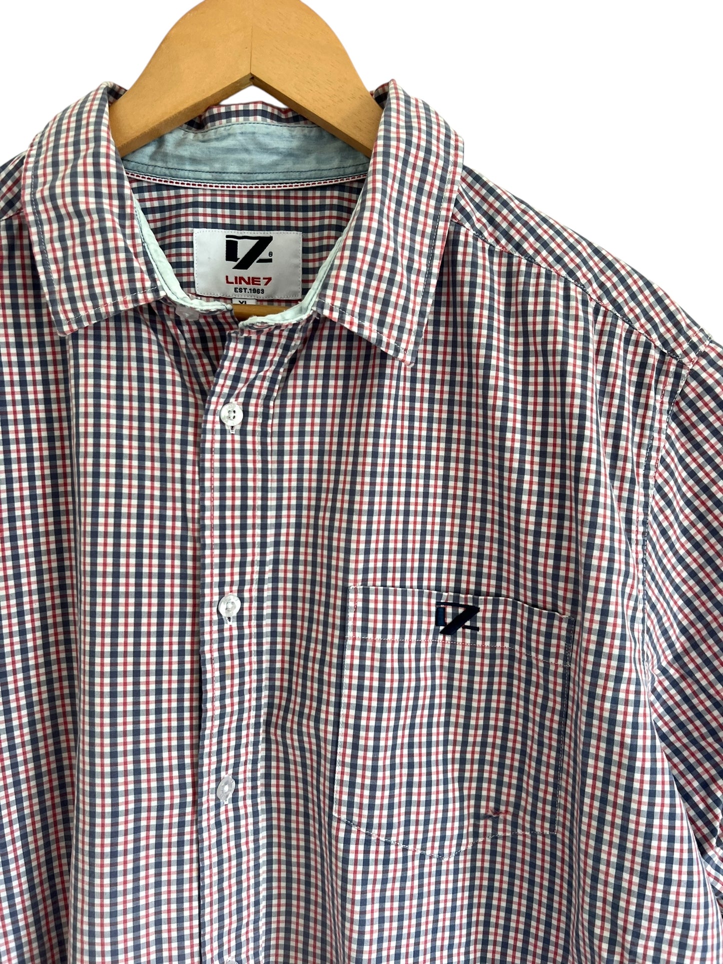Boxy Line 7 Button Up