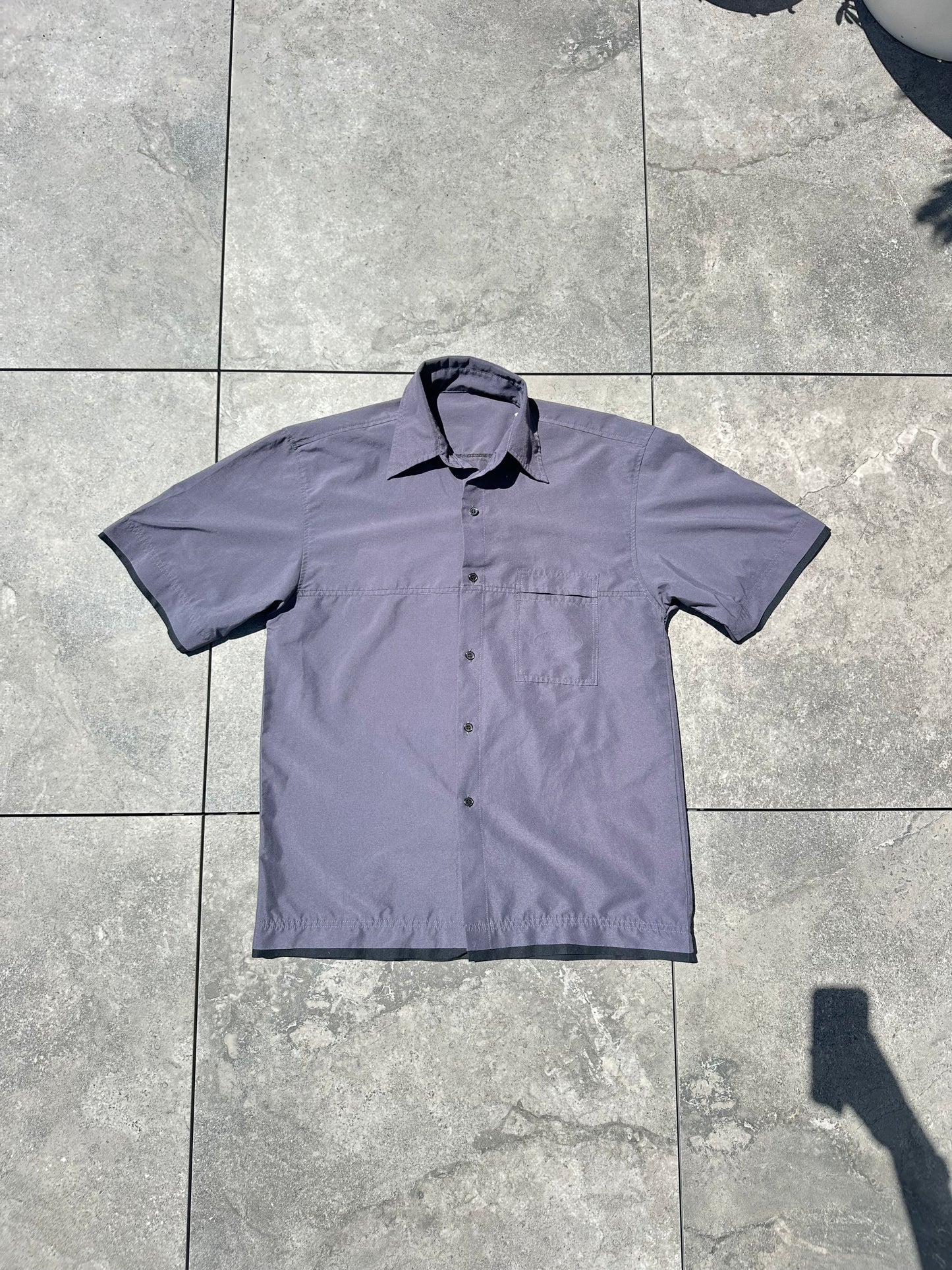 Boxy Blank Button Up