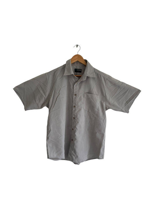 Grey Relaxed Button Up