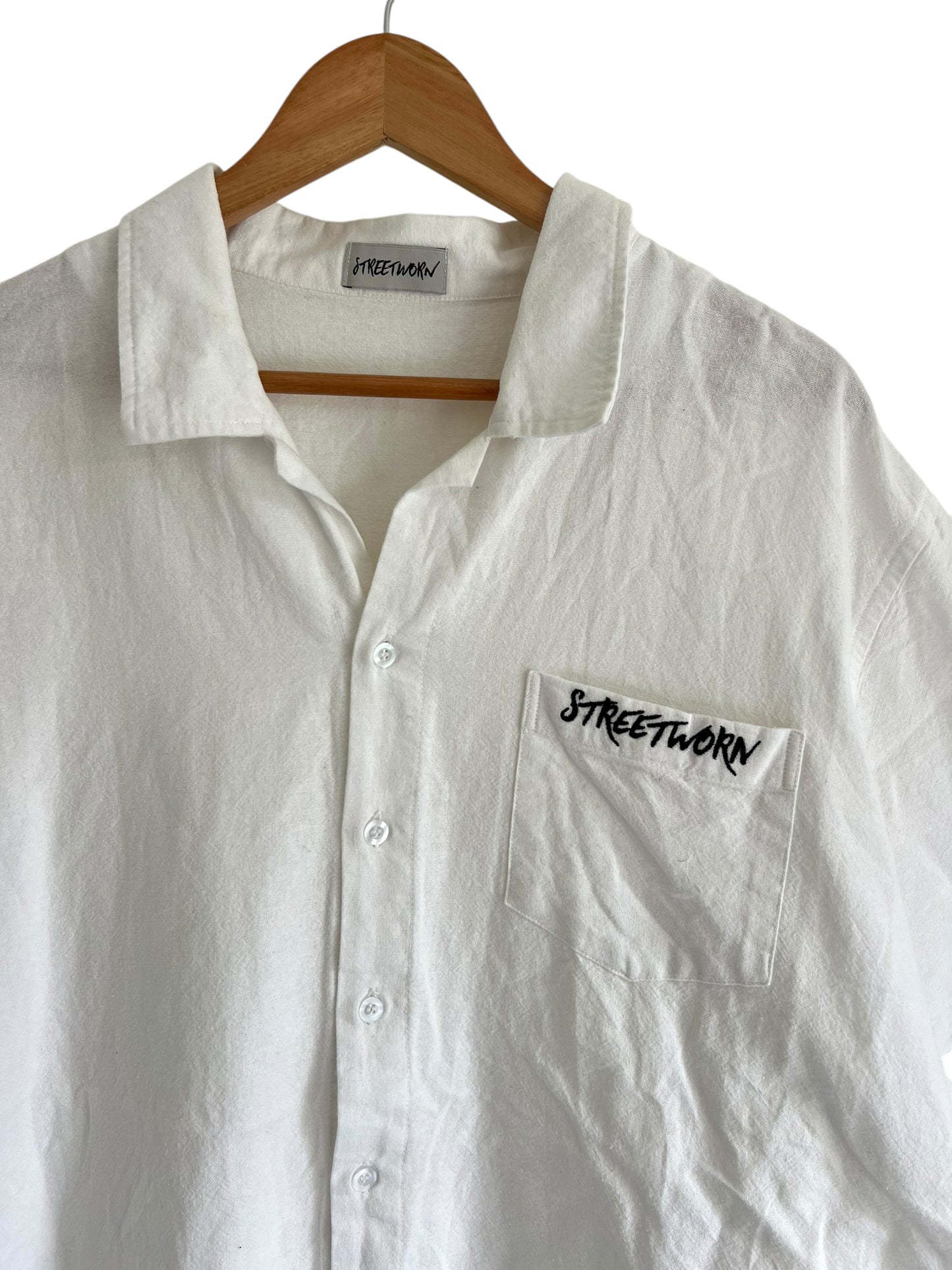 Boxy OG Linen Streetworn Button Up