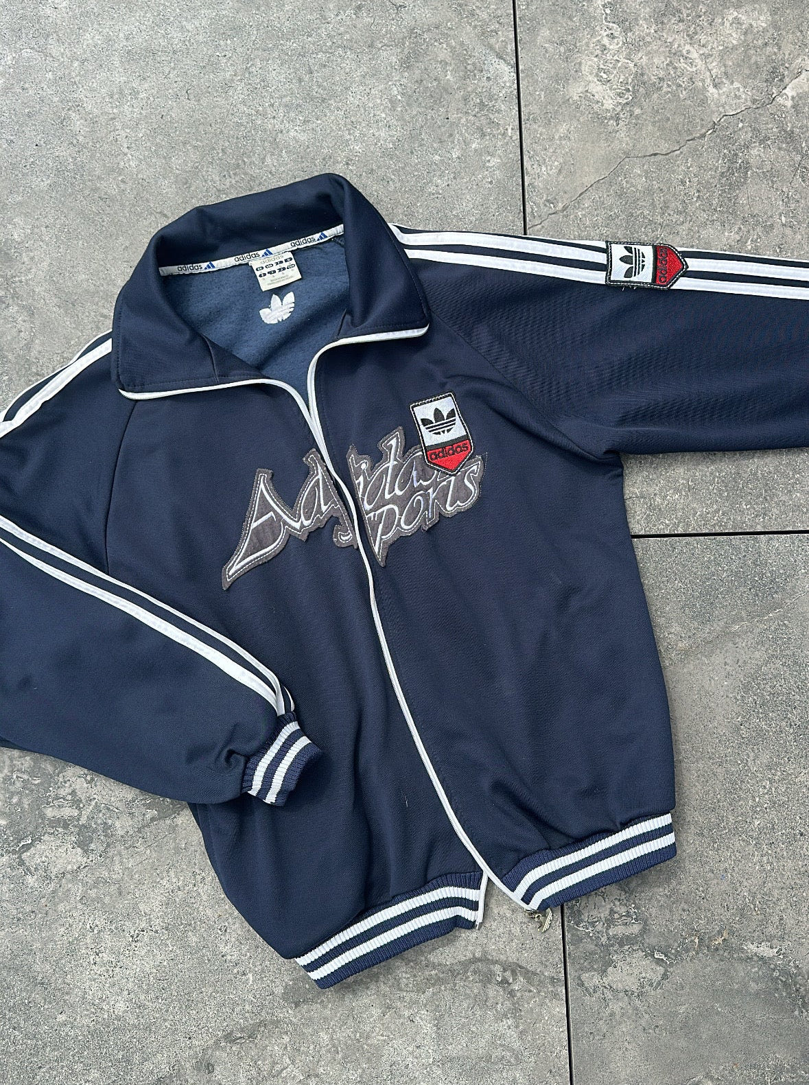 90s Adidas Zip Up