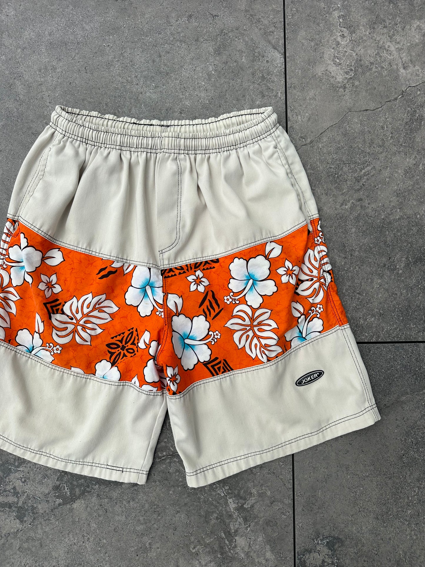 Baggy 90s Joker Surf Shorts