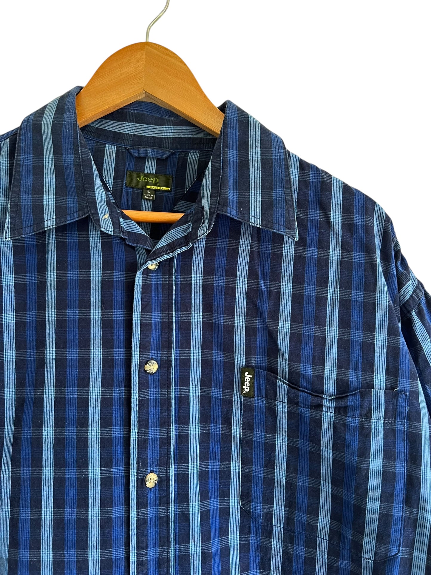 Vintage JEEP Button Up