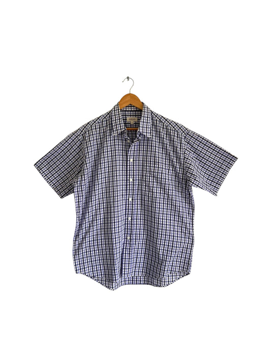 Boxy Light Purple Button Up