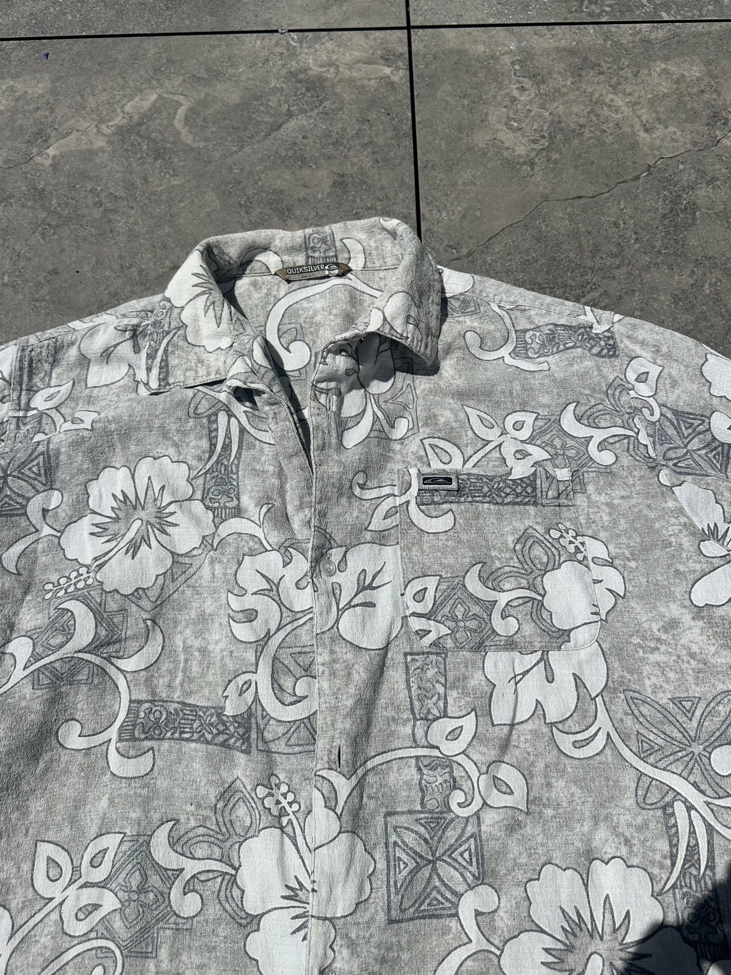 90s Quiksilver Button Up