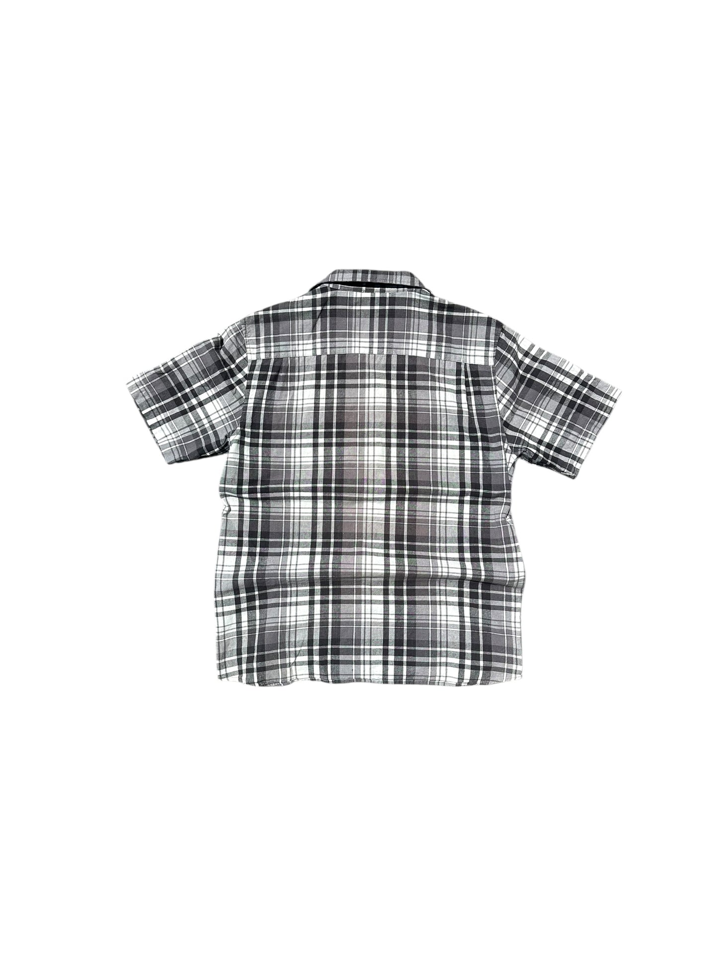 Boxy Checked Button Up