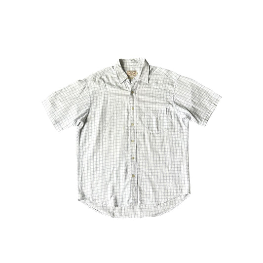 Tidy Af White Logan Button up