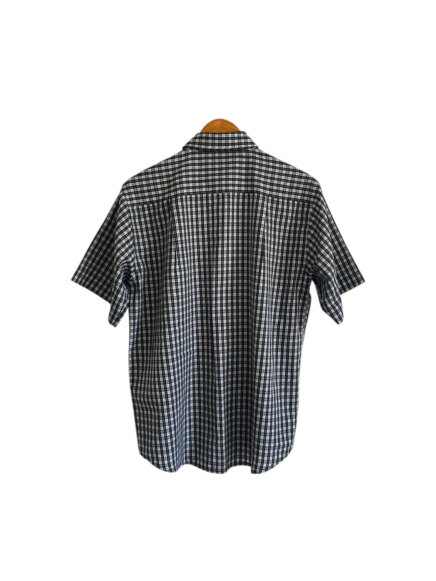 Black & White Tidy Button Up