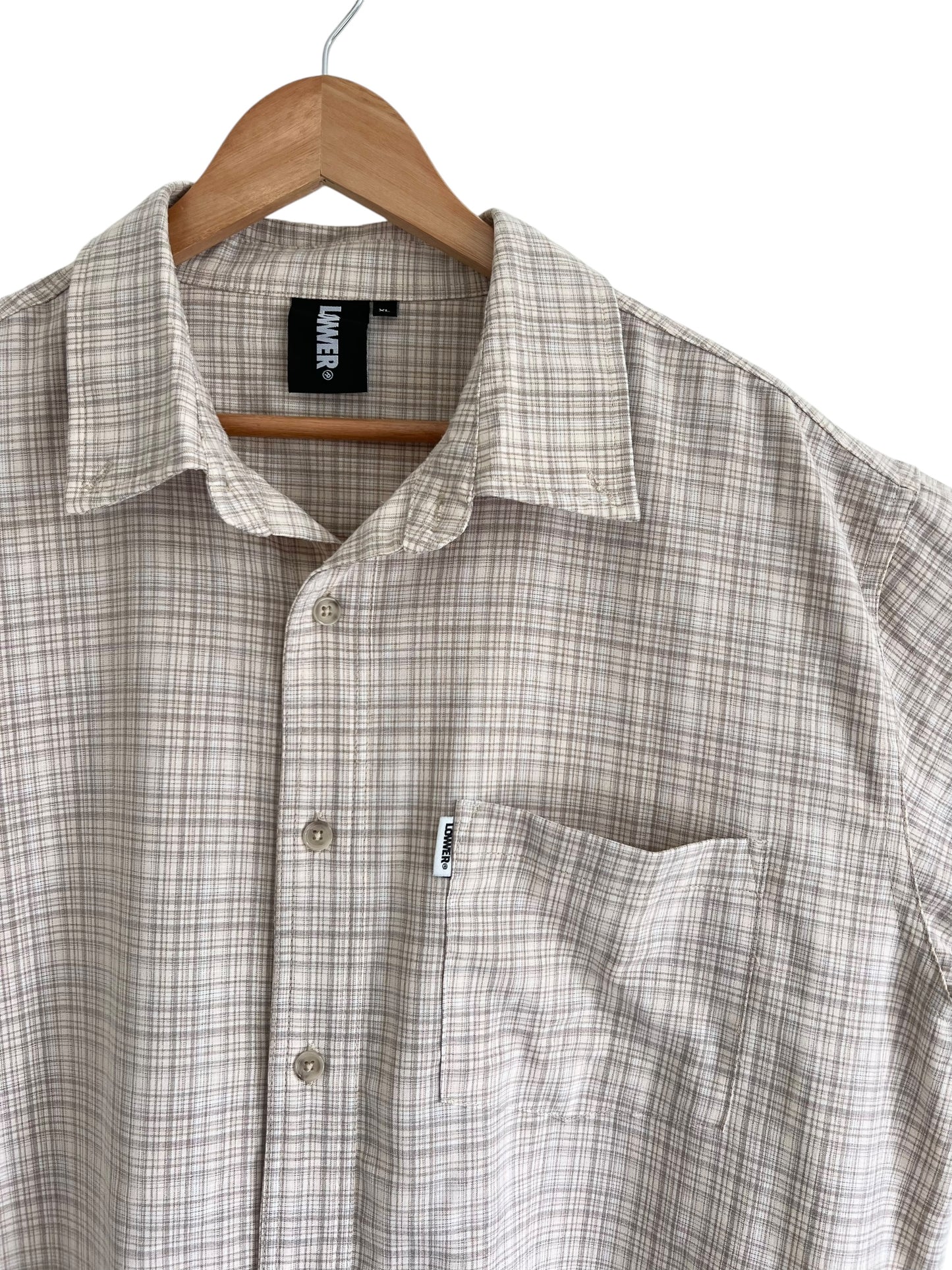 Oversized Lower Button Up