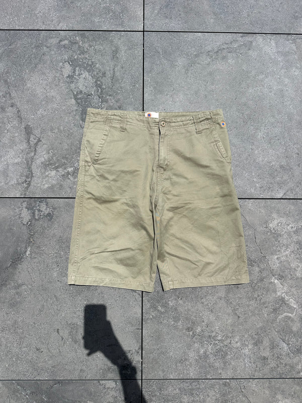 Baggy Beige Y2K Shorts