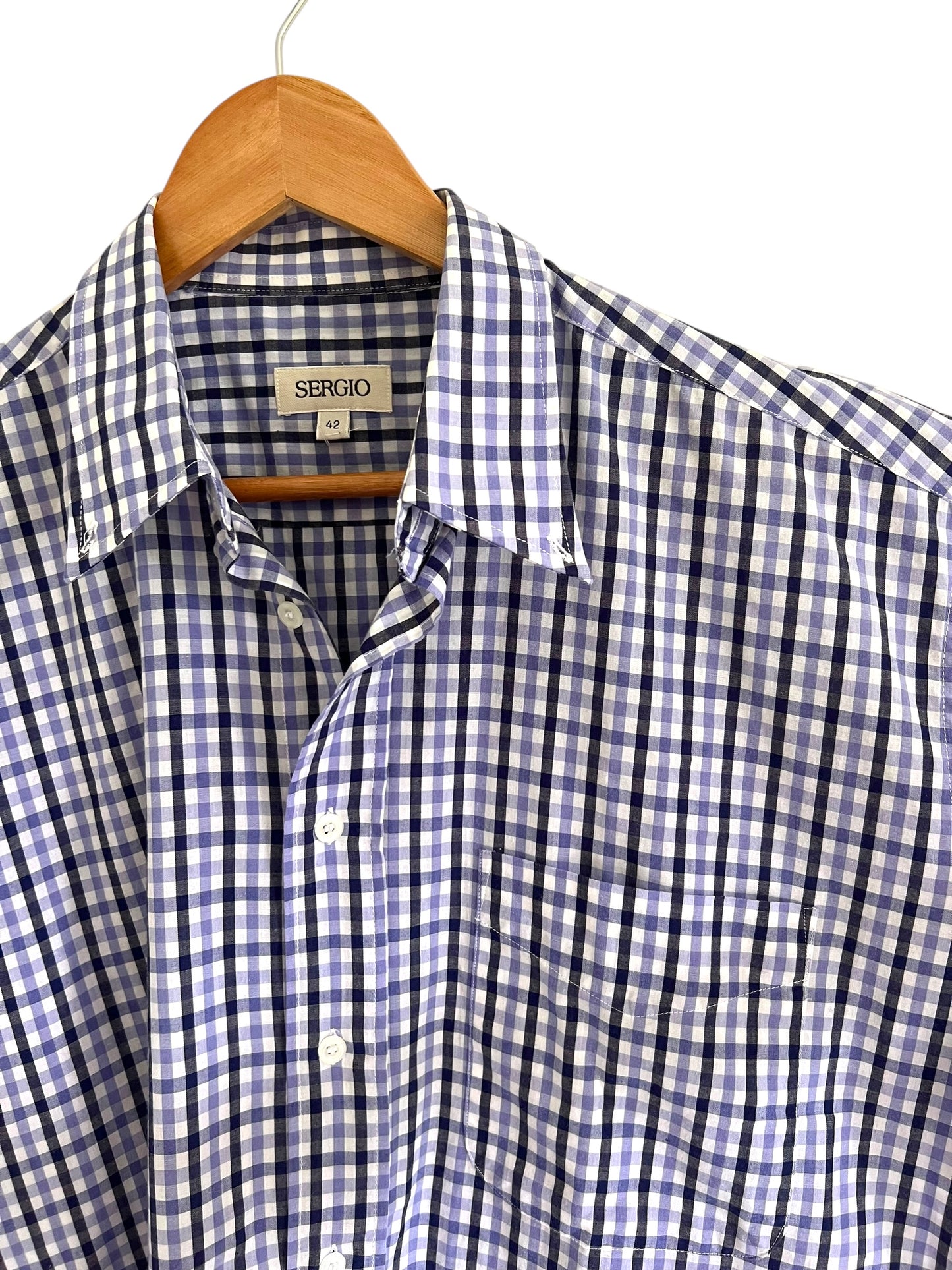 Boxy Light Purple Button Up