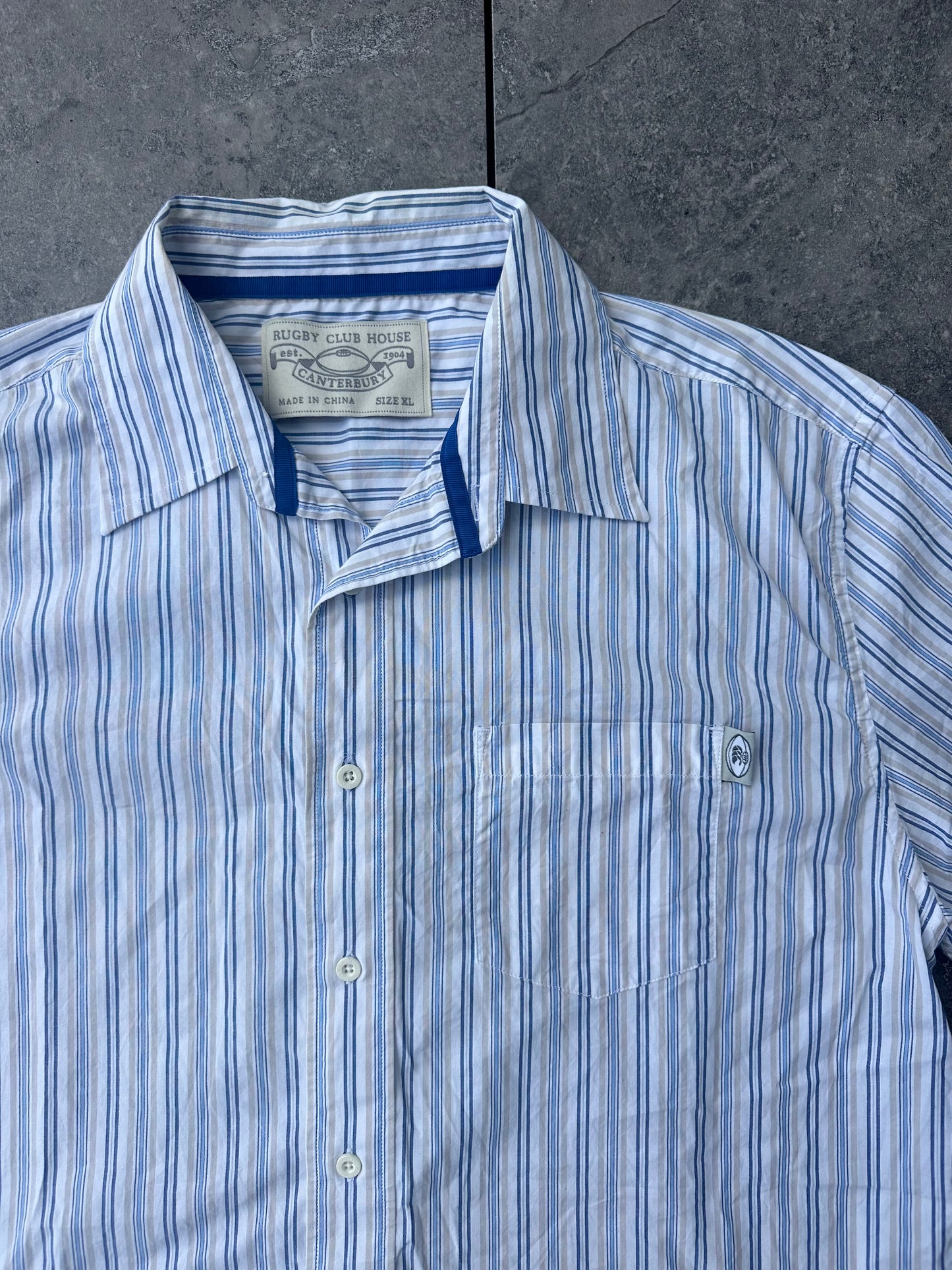Boxy 00s Canterbury Button Up