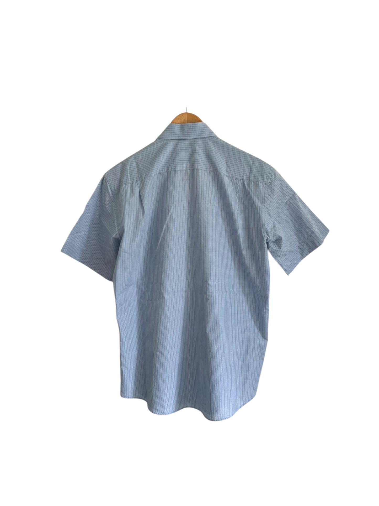 Light Blue Tidy Button Up