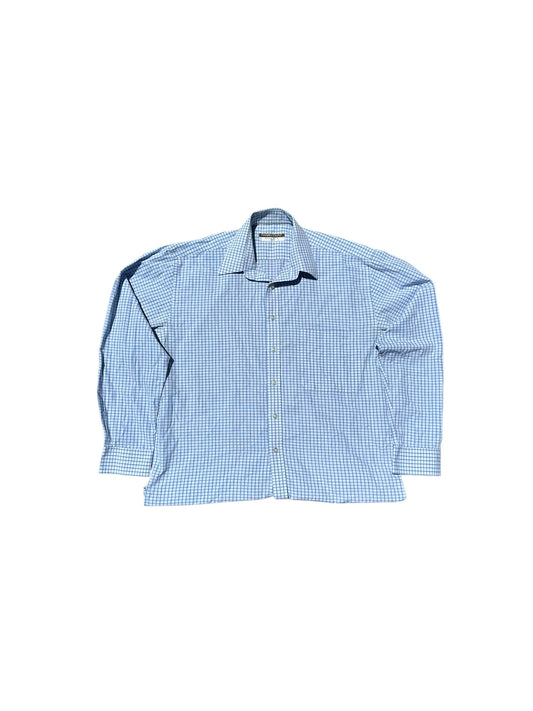 Boxy Long Sleeve Summer Button Up