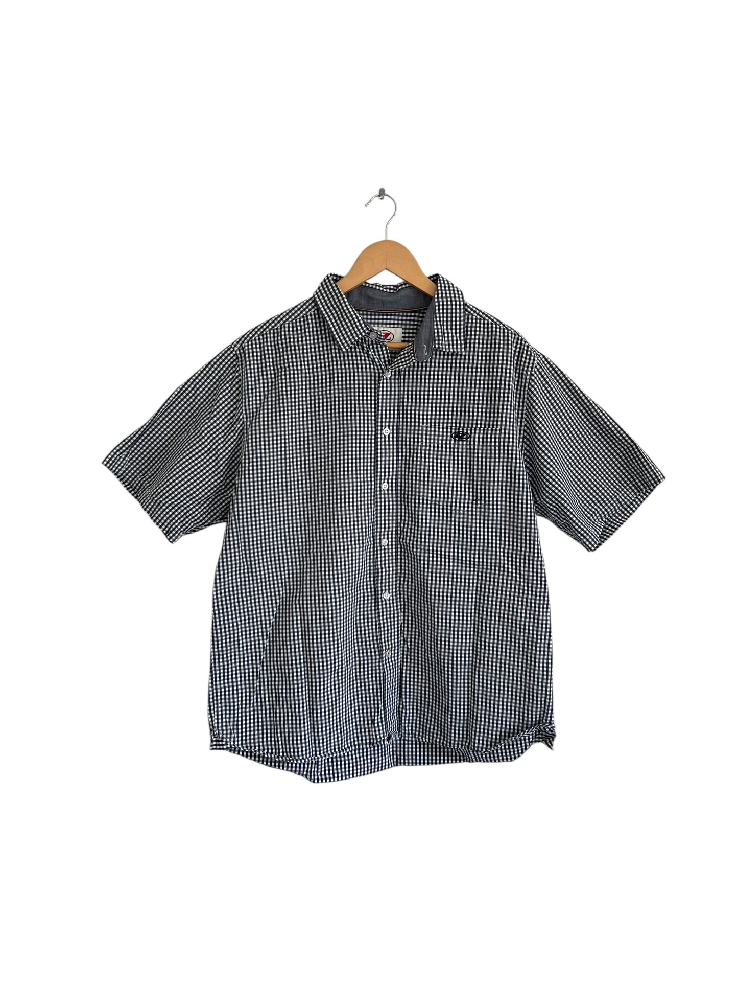 Boxy Line 7 Button Up